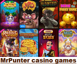 MrPunter casino games