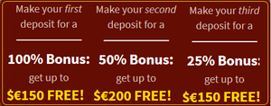 Welcome bonuses at Players Palace Casino