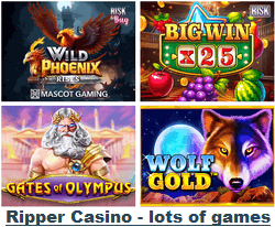 Ripper casino games