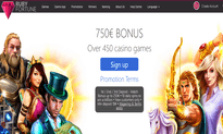 Ruby Fortune Casino website