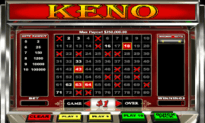 Keno casino game