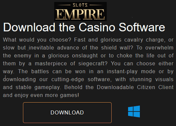 Download Slots Empire Casino software