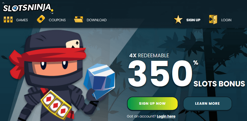 Slots Ninja website