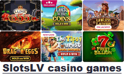 SlotsLV casino games