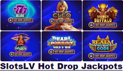 SlotsLV Hot Drop Jackpots games
