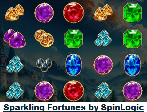 Sparkling Fortunes new SpinLogic slot game