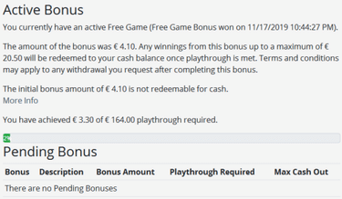 Treasure Mile bonus wager requirements