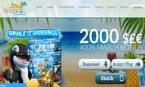 Tropica Casino website