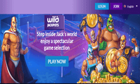 Wild Jackpots Casino website