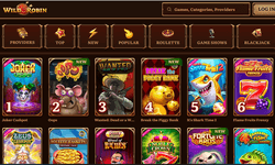 Wild Robin Casino website