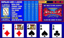 SupaJax video poker
