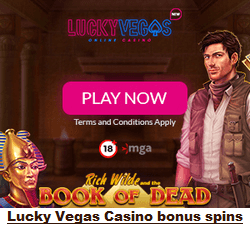 Lucky Vegas Casino bonus spins